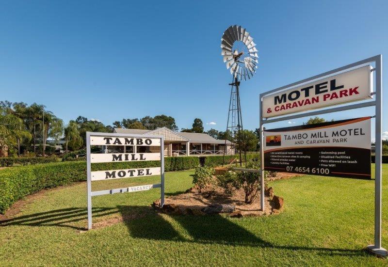 Tambo Mill Motel & Caravan Park Ngoại thất bức ảnh